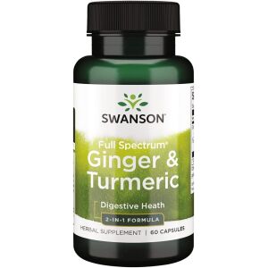 Ingefær og gurkemeje – 60 kapsler – Viking Supplements