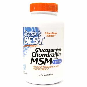 Glukosamin, kondroitin og MSM med OptiMSM – 240 kapsler – Viking Supplements