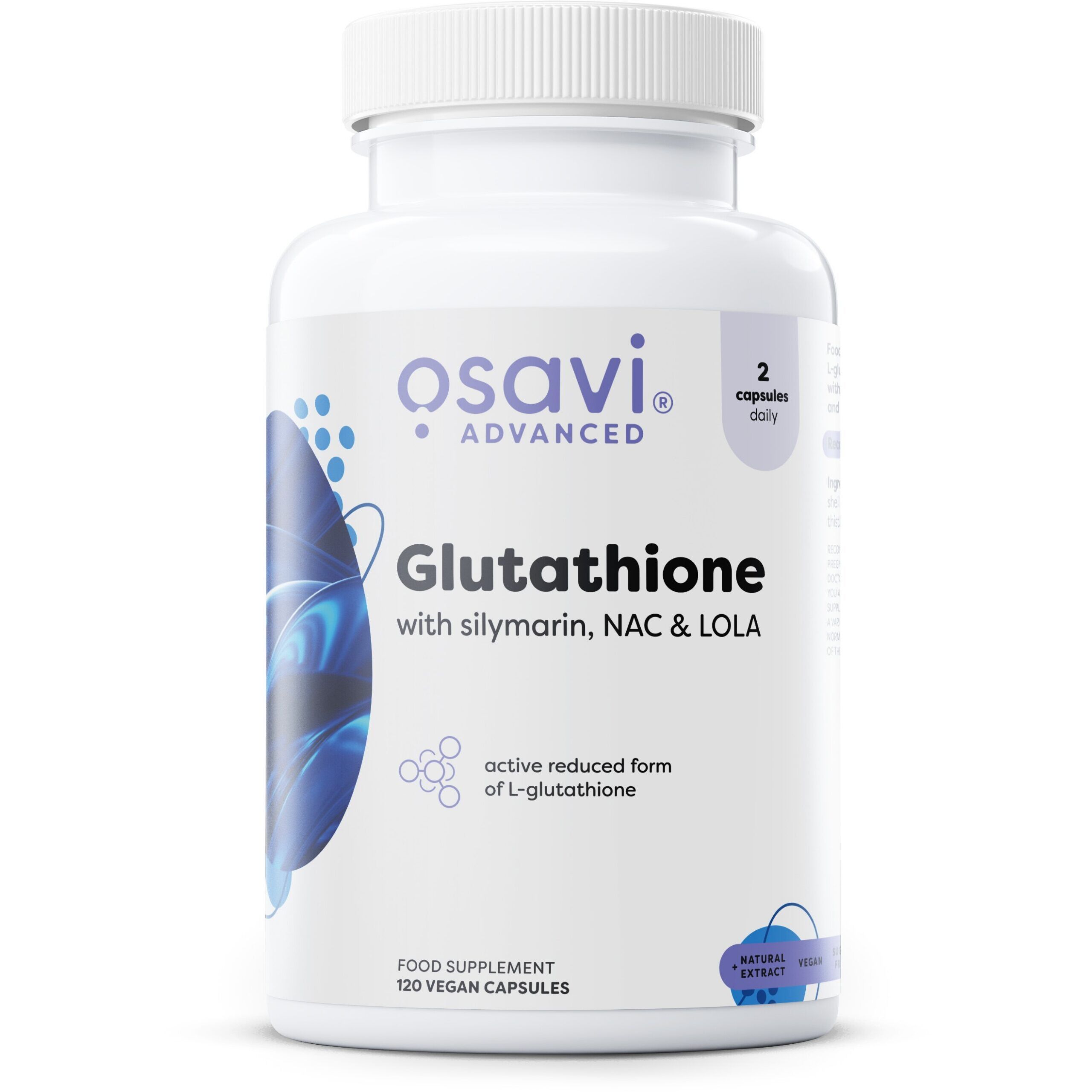 Glutathion med silymarin