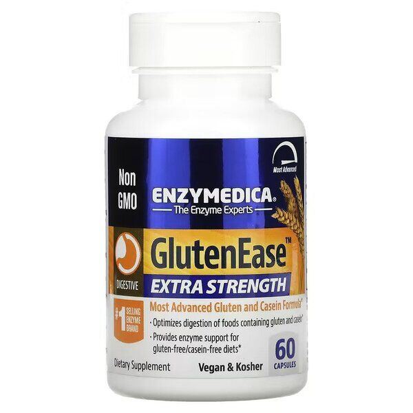 GlutenEase Extra Strength – 60 kapsler – Viking Supplements