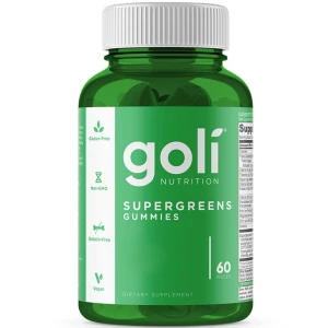 Goli Nutrition SuperGreens 60 gummibonbons – Viking Supplements
