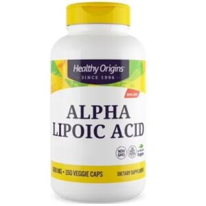 HEALTHY ORIGINS Alpha Lipoic Acid 600 mg (150 caps) - Viking Supplements