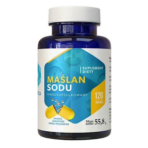 HEPATICA Natriumbutyrat (120 kapsler) - Viking Supplements