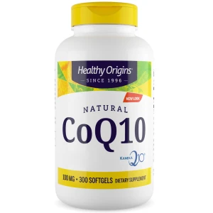 Healthy Origins CoQ10 100 mg 300 bløde kapsler - Viking Supplements