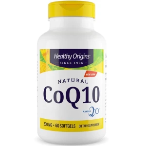 Healthy Origins CoQ10 200 mg, 60 bløde kapsler – Viking Supplements