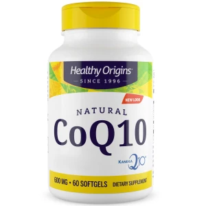 Healthy Origins CoQ10 600 mg, 60 bløde kapsler – Viking Supplements