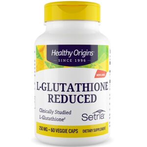 Healthy Origins L-Glutathion 250 mg, 60 kapsler – Viking Supplements