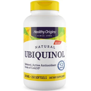 Healthy Origins Naturligt Ubiquinol 100 mg, 150 bløde kapsler - Viking Supplements
