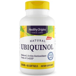 Healthy Origins Naturligt Ubiquinol 300 mg, 60 bløde kapsler – Viking Supplements