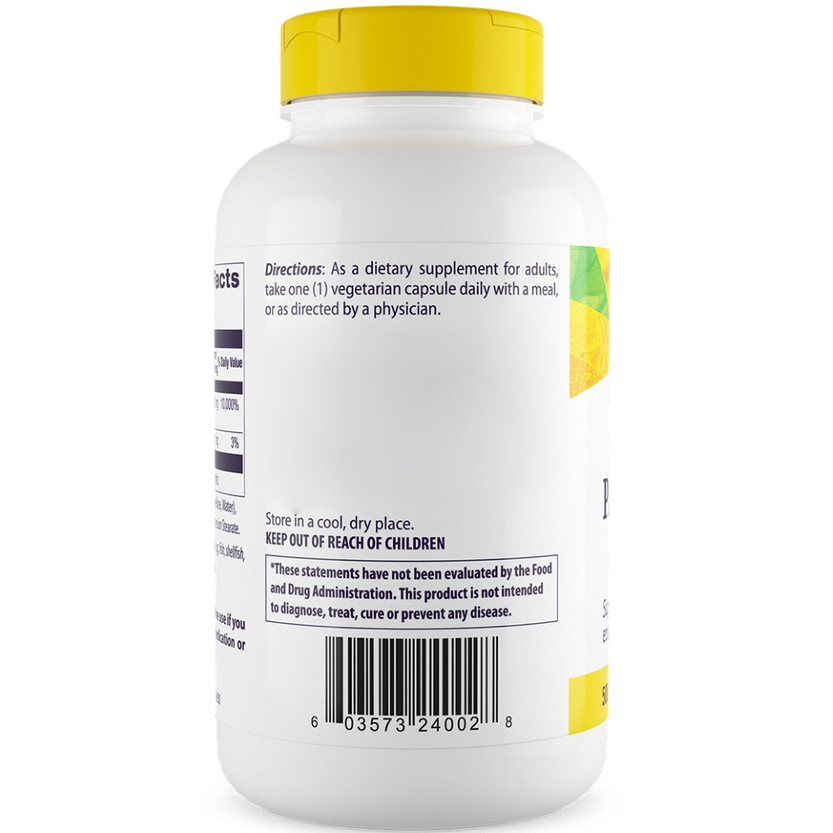 Healthy Origins Pantothenic Acid 500mg 240 Veg. capsules - Billede 4