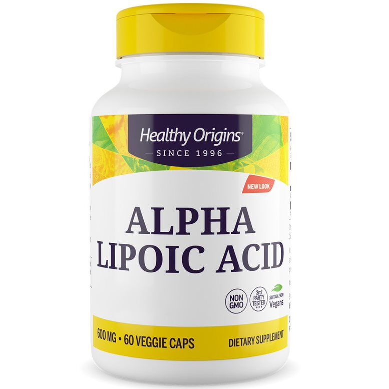 Healthy Origins alfa-liposyre depot 600 mg, 60 kapsler – Viking Supplements