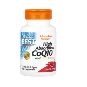 CoQ10 med høj optagelighed og BioPerine