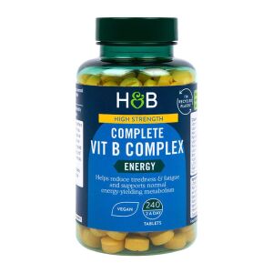Komplet B-vitaminkompleks med høj styrke – 240 tabletter – Viking Supplements