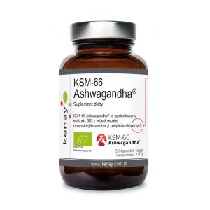KENAY Ashwagandha KSM-66 (60 kapsler) - Viking Supplements