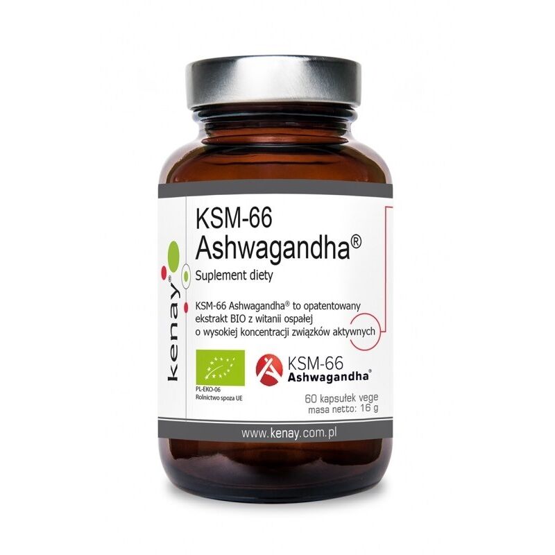 KENAY Ashwagandha KSM-66 (60 kapsler) - Viking Supplements