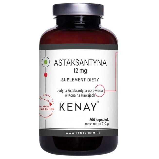 KENAY Astaxanthin 12 mg (300 kapsler) - Viking Supplements