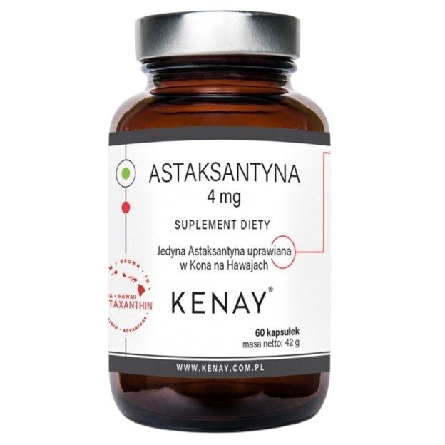 KENAY Astaxanthin 4 mg (60 kapsler) - Viking Supplements