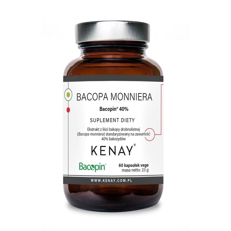 KENAY Bacopa monniera Bacopin 40% (60 kapsler) - Viking Supplements