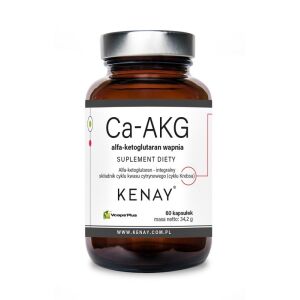 KENAY Ca-AKG calcium-alfa-ketoglutarat (60 kapsler) - Viking Supplements