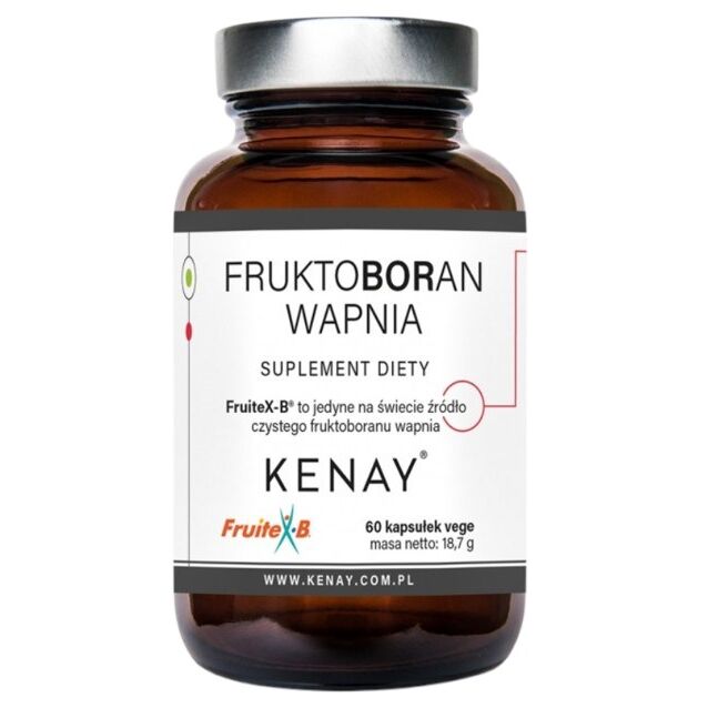 KENAY Calcium fructo-boran FruiteX-B (60 caps) - Viking Supplements