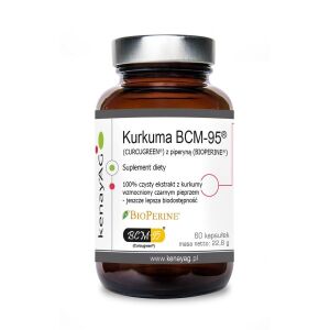 KENAY Curcumin BCM-95 med piperin (60 kapsler) – Viking Supplements