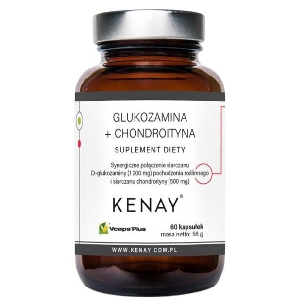 KENAY Glukosamin + Kondroitin (60 kapsler) - Viking Supplements