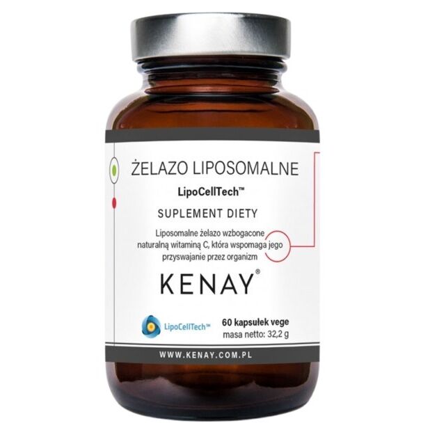 KENAY LipoCellTech™ Liposomalt jern (60 kapsler) - Viking Supplements