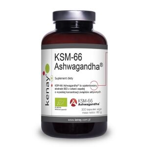 KENAY Økologisk Ashwagandha KSM-66 (300 kapsler) - Viking Supplements