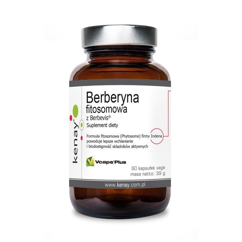 KENAY Phytosome Berberin med Berbevis (60 kapsler) - Viking Supplements
