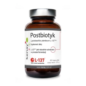 KENAY Postbiotisk Lactobacillus plantarum L-137 (60 kapsler) - Viking Supplements