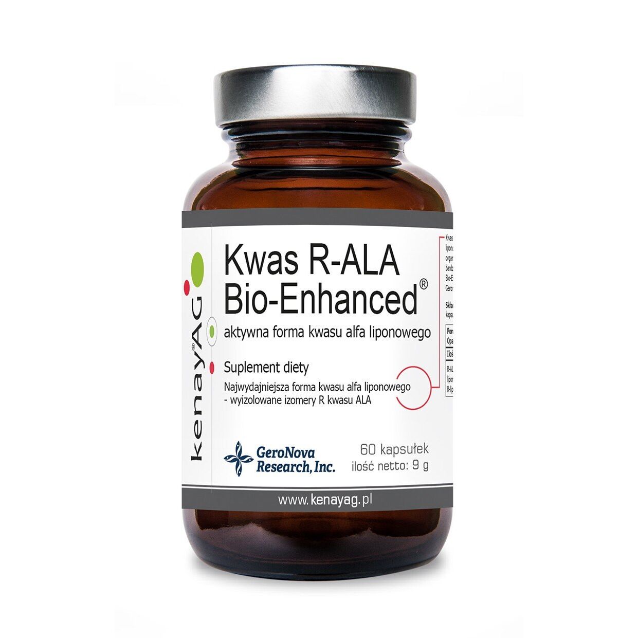 KENAY R-liposyre (R-ALA) Bio-Enhanced (60 kapsler) - Viking Supplements