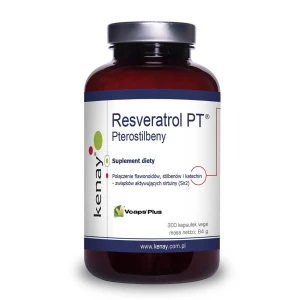 KENAY Resveratrol PTTM Pterostilbeny (300 kapsler) - Viking Supplements
