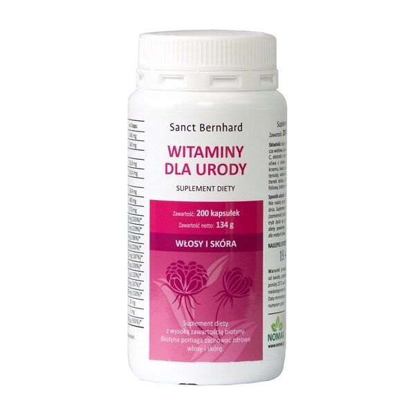 KRAUTERHAUS SANCT BERNHARD Skønhedskapseler (200 kapsler) – Viking Supplements