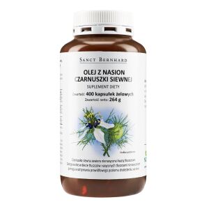 KRAUTERHAUS SANCT BERNHARD Sort spidskommenolie, monokapsler (400 kapsler) – Viking Supplements