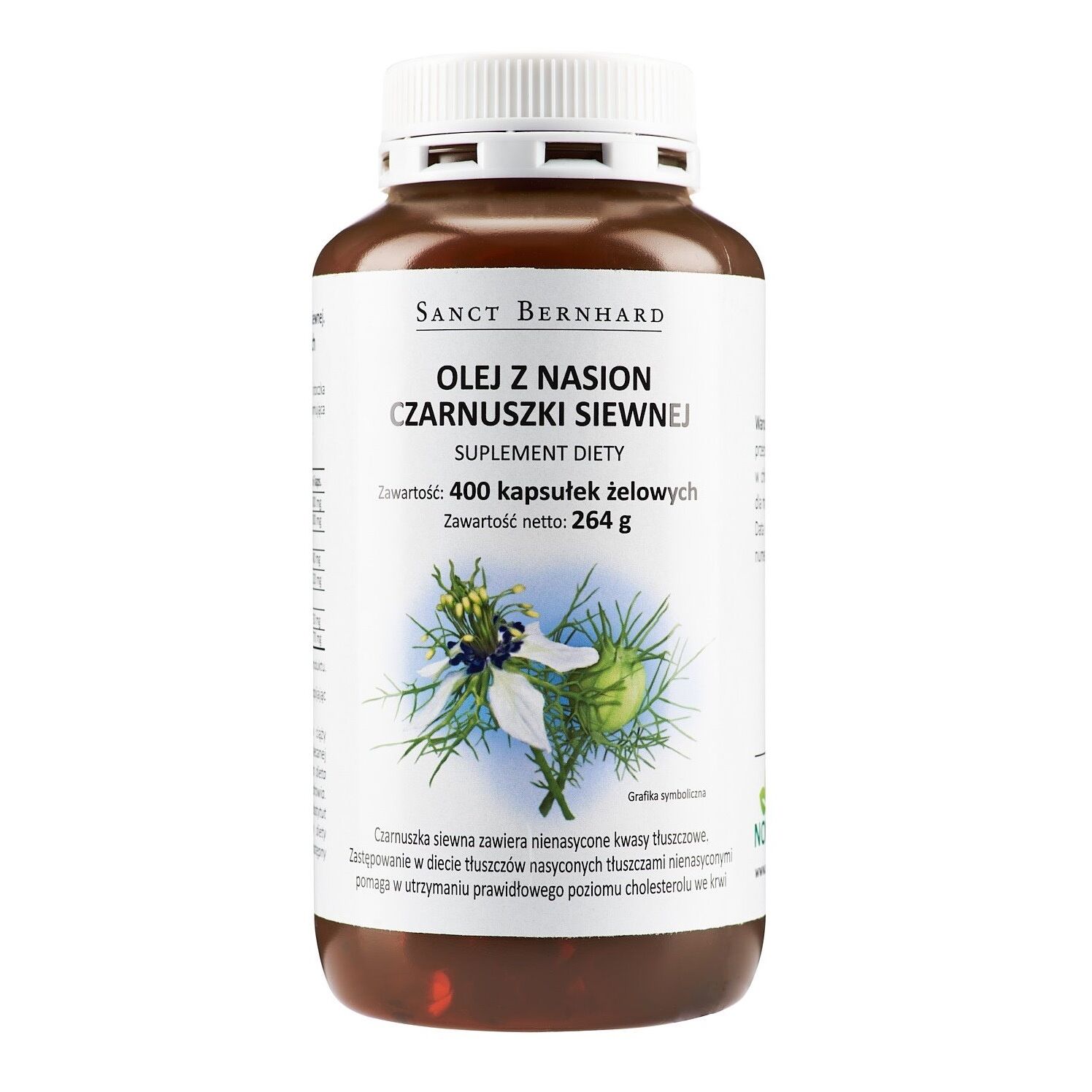 KRAUTERHAUS SANCT BERNHARD Sort spidskommenolie, monokapsler (400 kapsler) – Viking Supplements