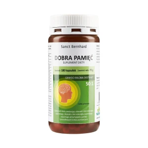 KRAUTERHAUS SANCT BERNHARD Memory (180 kapsler) - Viking Supplements