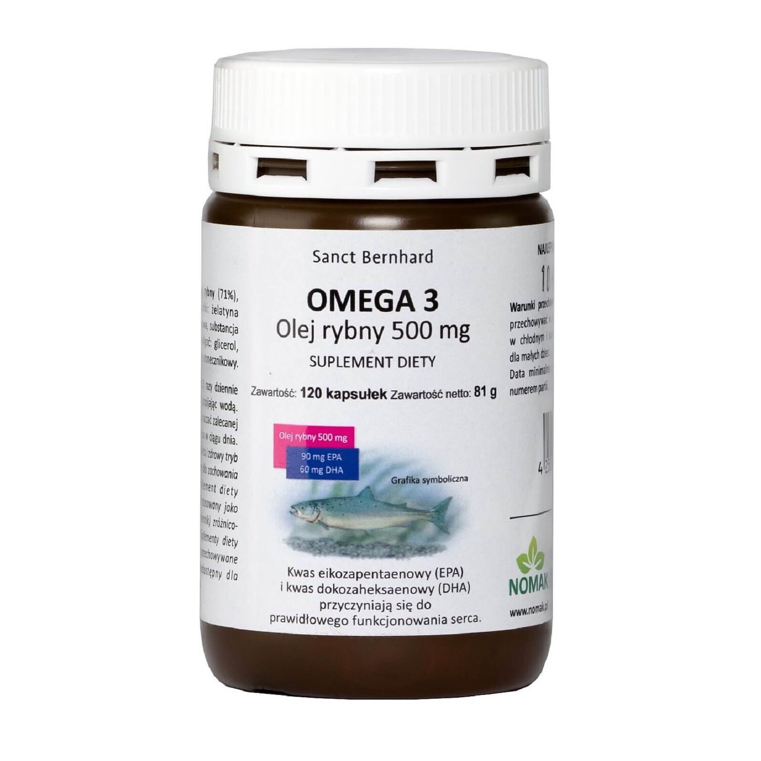 KRAUTERHAUS SANCT BERNHARD Omega-3-fiskeoliekapsler
