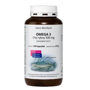 KRAUTERHAUS SANCT BERNHARD Omega-3-fiskeoliekapsler