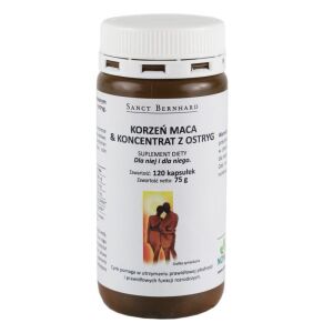 KRAUTERHAUS SANCT BERNHARD Østers Maca Active-kapsler (120 kapsler) – Viking Supplements