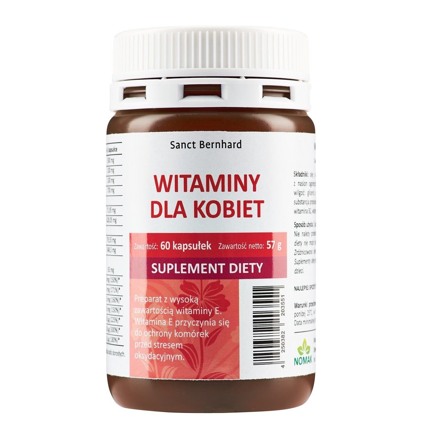 KRAUTERHAUS SANCT BERNHARD Vitaminkapsler til kvinder (60 kapsler) – Viking Supplements