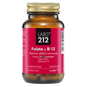 LABS212 Folat & B-12 (120 kapsler) - Viking Supplements
