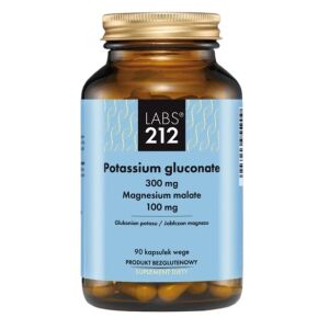 LABS212 Kaliumgluconat/magnesiummalat (90 kapsler) – Viking Supplements