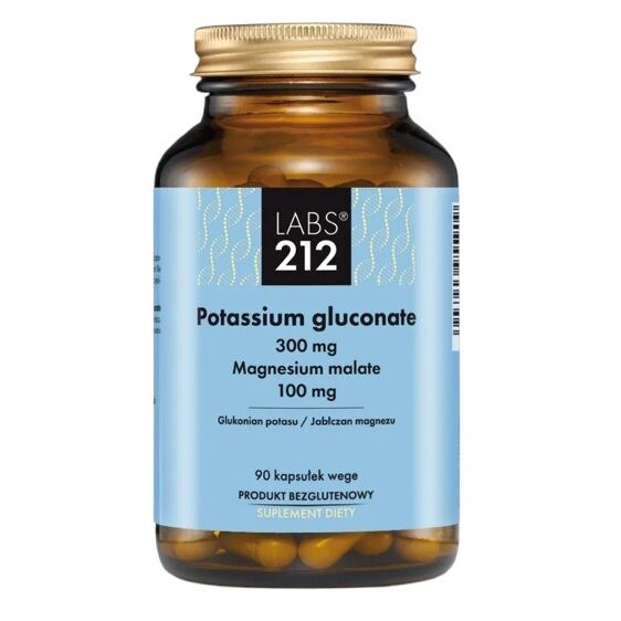 LABS212 Kaliumgluconat/magnesiummalat (90 kapsler) – Viking Supplements