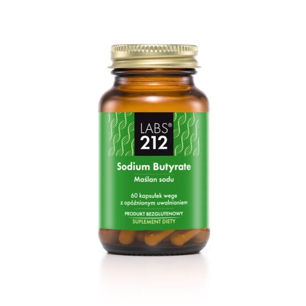 LABS212 Natriumbutyrat (60 kapsler) – Viking Supplements
