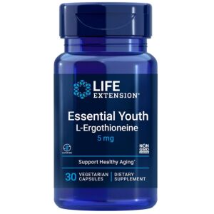 LIFE EXTENSION Essential Youth L-Ergothioneine (30 kapsler) - Viking Supplements
