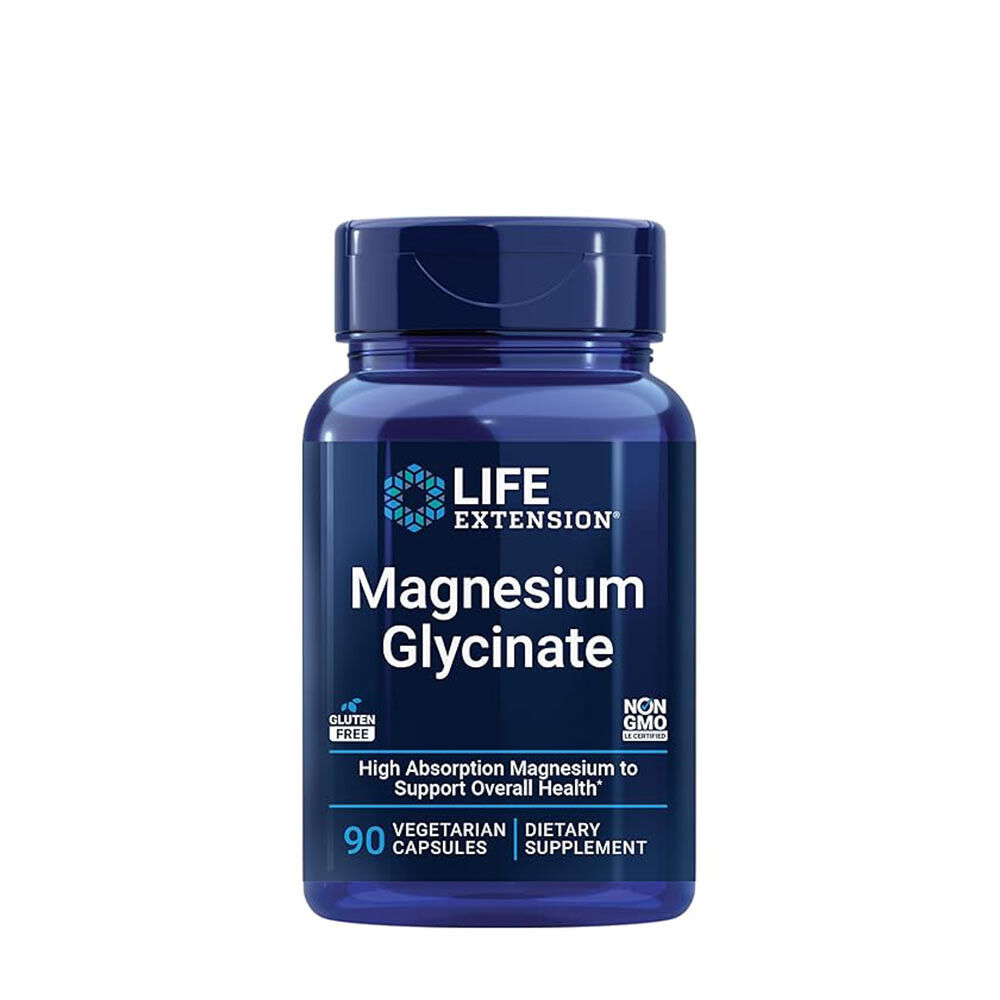 Life Extension Magnesiumglycinat (90 kapsler) – Viking Supplements