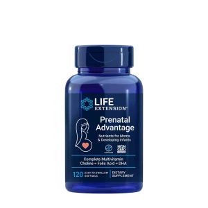 Life Extension – Prenatal Advantage (120 bløde kapsler) – Viking Supplements
