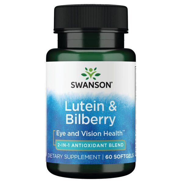 Lutein og blåbær 60 bløde kapsler billede