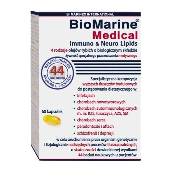 MARINEX BioMarine Medical Immuno & Neuro Lipids (60 kapsler) - Viking Supplements