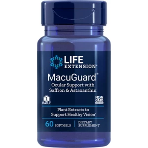 MacuGuard Øjenpleje med safran og astaxanthin – 60 bløde kapsler – Viking Supplements
